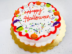 Happy Halloween with monsters