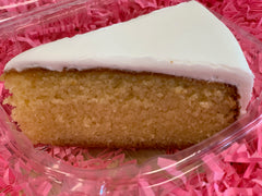 Vanilla Rum Cake Slice
