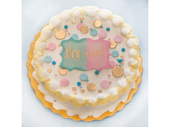 Boy or Girl Dots Cake